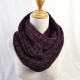 Women's Vintage Thick Scarves & Shawl Buttoned Crochet Wrap Pattern