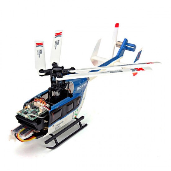 XK K124 6CH Brushless EC145 3D6G System RC Helicopter BNF