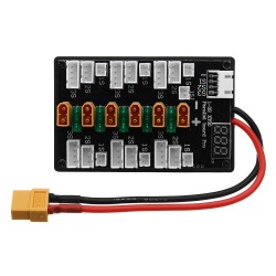XT30 Plug 1S-3S Lipo Battery Upgrade Version Parallel Charging Board for IMAX B6 Balance Charger