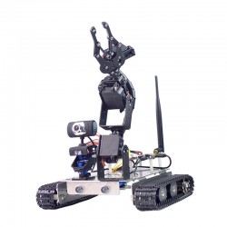 Xiao R GFS DIY Wifi Robot Arm Car Metal Chassis Arduino2560 RaspberryPi 3B+ Board