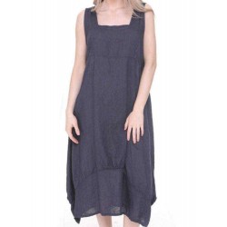 Casual Solid Color Sleeveless Summer Dress