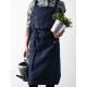 Denim Cowboy Japanese Style Kitchen Cooking Aprons Dress with Pockets