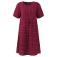 O-NEWE Casual Women Stripe Short Sleeve Dress