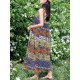 Plus Size Boho Printed Sleeveless Women Long Dress