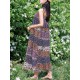 Plus Size Boho Printed Sleeveless Women Long Dress