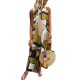 Plus Size Casual Art Print V-neck Sleeveless Holiday Maxi Dress