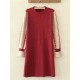 Plus Size Casual Women Knitted Dresss