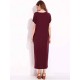 Plus Size Casual Women Loose Printed Hidden Side Pocket Maxi Dress Plus Size Casual Women Loose Printed Hidden Side Pocket Maxi Dress