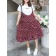 Plus Size Casual Women Sleeveless Star Printed Dress