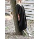 Plus Size Elegant V-neck Batwing Sleeve Baggy Drawstring Dress