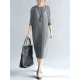 Plus Size Elegant Women Long Sleeve Slim Dress Knitted Cotton Sexy Party Dresses