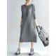 Plus Size Elegant Women Long Sleeve Slim Dress Knitted Cotton Sexy Party Dresses