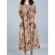 Plus Size Floral Printed Loose Dresses Short Sleeve Ruffled Pockets Casual Dress for Women Plus Size Floral Printed Loose Dresses Short Sleeve Ruffled Pockets Casual Dress for Women