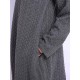 Plus Size Loose Women Dresses Pocket Long Sleeve O-neck Dress