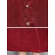 Plus Size Women Casual Dress 3/4 Sleeve Back Buttons Pockets Dresses