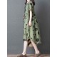 Polka Dot Print Irregular Loose Summer Dress