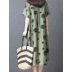 Polka Dot Print Irregular Loose Summer Dress