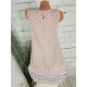 Polka Dot Sleeveless Summer Plus Size Dress