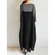 S-5XL Casual Spaghetti Straps Solid Color Maxi Women Dress