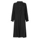 Solid color Holiday Long Sleeve Casual Dress with Button