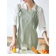Vintage Cotton Linen Japanese Style Pure Color Aprons Dress with Pockets Vintage Cotton Linen Japanese Style Pure Color Aprons Dress with Pockets