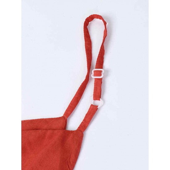 Vintage Gradient Color Pockets Straps High Low Plus Size Maxi Dress Vintage Gradient Color Pockets Straps High Low Plus Size Maxi Dress
