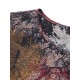 Vintage Women Floral Printed Short Sleeve O-Neck A-Line Dress Vintage Women Floral Printed Short Sleeve O-Neck A-Line Dress