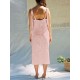 Women Holiday Sleeveless Beach Long Dress with Pockets