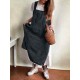 Women Japanese Style Kitchen Brief Solid Color Cotton Dress Linen Pinafore Aprons Women Japanese Style Kitchen Brief Solid Color Cotton Dress Linen Pinafore Aprons