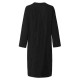 Women Retro V-neck Long Sleeve Loose Cotton Dress