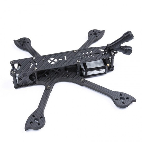 iFlight DC5 222mm 5inch HD FPV Freestyle Frame Kit with 5mm Arm Compatible 5inch Prop for DJI FPV Air Unit DJI Digital FPV System