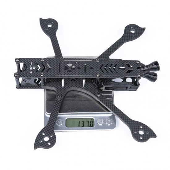 iFlight DC5 222mm 5inch HD FPV Freestyle Frame Kit with 5mm Arm Compatible 5inch Prop for DJI FPV Air Unit DJI Digital FPV System