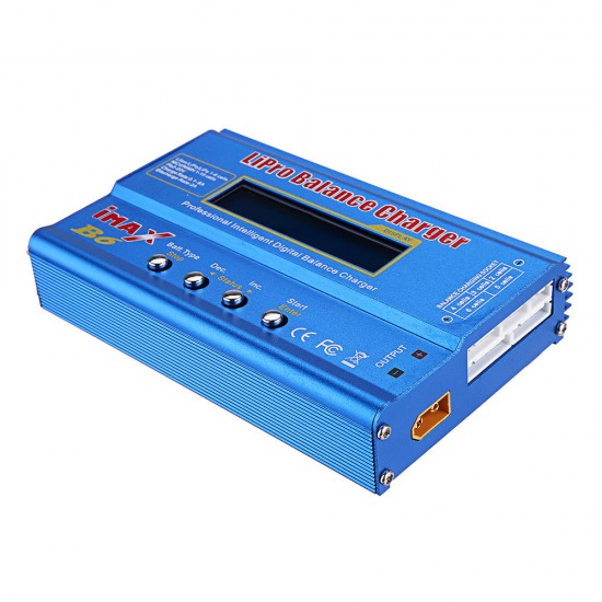 iMAX B6 80W 6A Lipo Battery Balance Charger Discharger XT60 Output with Power Supply Adapter