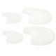 1 Pair of Soft Silicone Squishies Squishy Gel Toe Separator Pads Foot Protector Relif Pain Belt