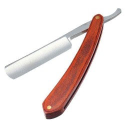 1 Pcs Manual Straight Razor Hair Eyebrow Trimmer Blade Shaving Barber Home Use Men Grooming Kit