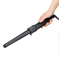 100-240V 85W 9-32mm Ceramic Hair Curling Wand Salon Curler Tong Styler Straighter Comb Roller