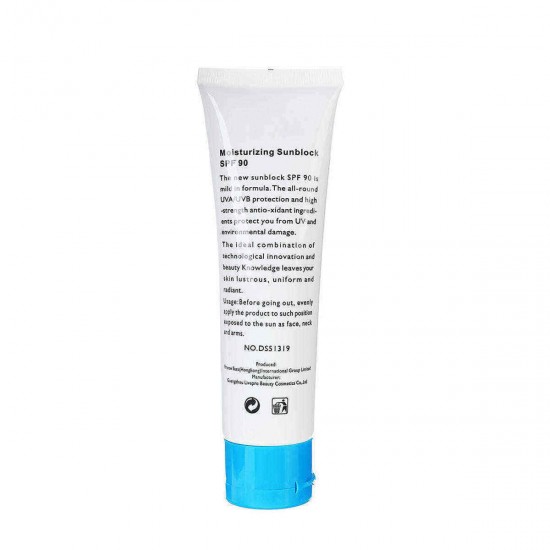100ml Sunscreen Cream Refreshing Sunblock SPF90++ Face Body Protection Waterproof Whitening