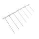 100pcs T Pin Clips for Wig Piece Making Hair Extension Fix