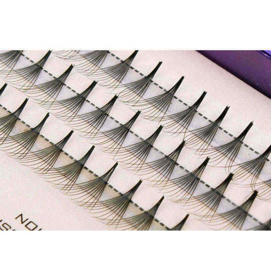 10D Black 8/9/10/12mm False Eyelash Individual Eyelashes Extension Cluster Kit Grafting Eyes Lashes