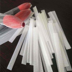 10PCS Cosmetic Brushes Pen Guard Sheath Mesh Protectors Cover