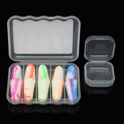 10PCS Foam Anti-noise Ear Plugs Protectors Sleep Soundproof Ear Plugs