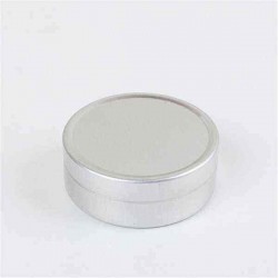 10pcs 10ml Empty Cosmetic Aluminium Pot Jar Tin Container Storage