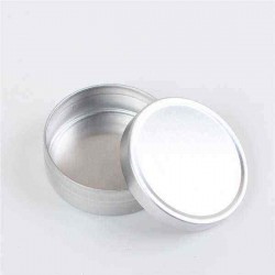 10pcs 10ml Empty Cosmetic Aluminium Pot Jar Tin Container Storage