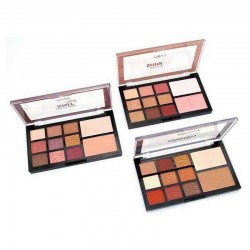 11 Colors Mekeup Platte Earth Color Multi-Function Eye Shadow Blush Highlight 3 In 1 Makeup Tray