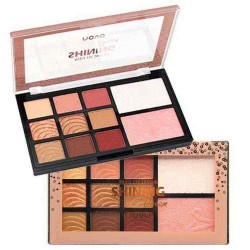 11 Colors Mekeup Platte Earth Color Multi-Function Eye Shadow Blush Highlight 3 In 1 Makeup Tray
