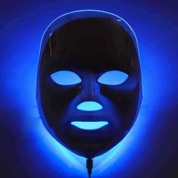 110-220V 7 Color LED Light Photon Face Mask Rejuvenation Skin Facial Therapy Wrinkle + RC