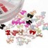 12 Colors 3D Bowknot Design Nail Art Decoration Wheel