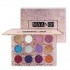 12 Colors Glitter Eyeshadow Diamond Pressed Golden Shiny Shimmer Eye Shadow