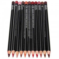 12 Colors Lip Liner Makeup Pencil Long Lasting Natural Waterproof Cosmetic Pen