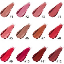 12 Colors Lip Stick Pen Matte Velvet Non Stick To Cup Lip Makeup Waterproof Long-lasting